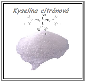 KYSELINA CITRÓNOVÁ monohydrát 1kg