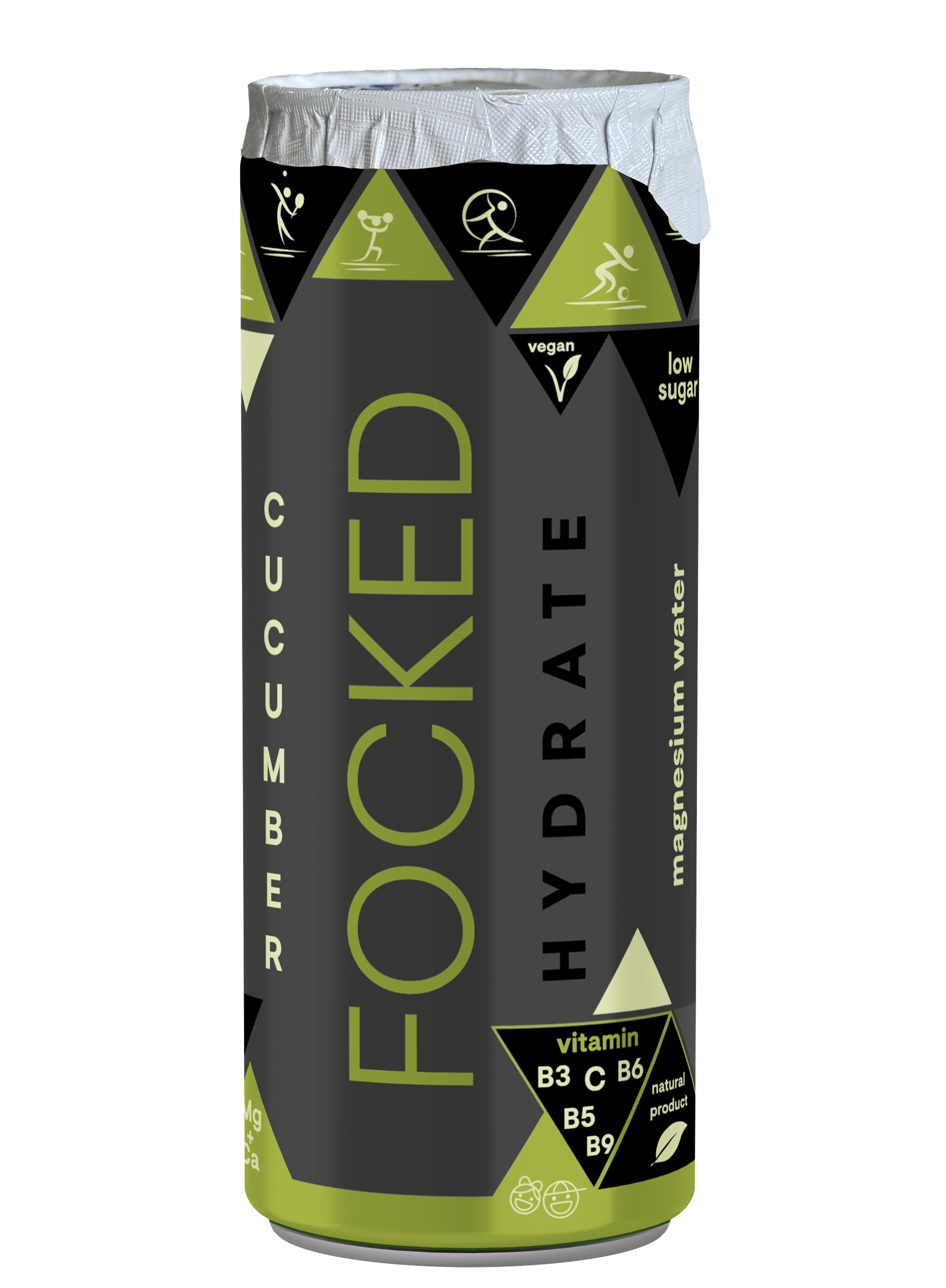 FOCKED hydrate uhorka 250ml / 12 ks