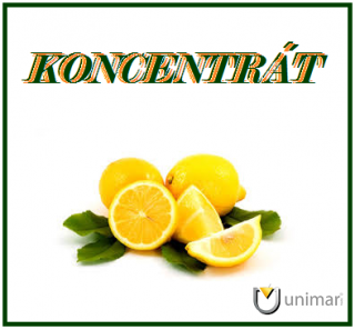 Koncentrát Citrón 56°Bx/23 kg